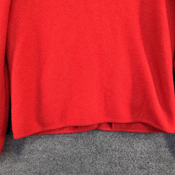 Geiger Collections Women's Button-Up Cardigan Sweater Red Size 42 Vintage - Picture 12 of 16